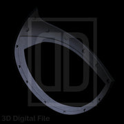 Webslinger NWH Concept Art Faceshell 3D Model