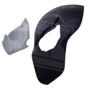 Angry Symbiote Videogame Faceshell 3D Model