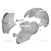 3D Printable Mark 85 Helmet STL File - JP3D