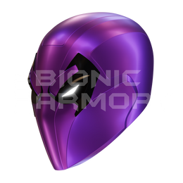 Purple Spider Villain Helmet 3D Model