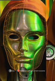 Latverian witch mask and neck armor parts
