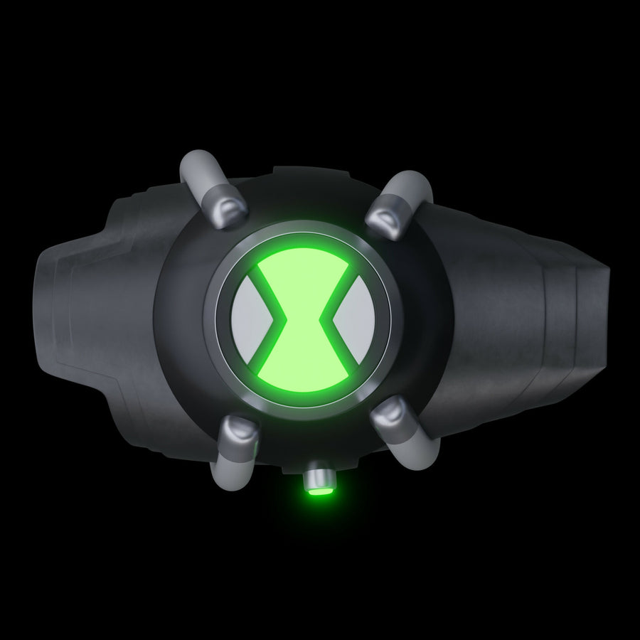 Ben 10,000 Omnitrix 3D Model – Wireframe