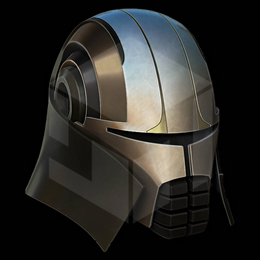 Space knight helmet