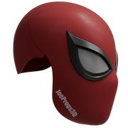 3D Printable Marvel's Spider-Man 2 PS5 Advanced Suit 2.0 Faceshell STL File - JP3D