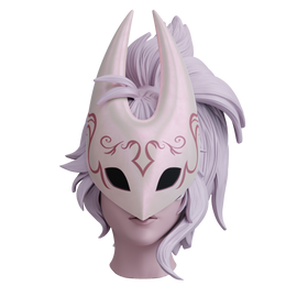 Hornet Castlevania Mask - Hollow Knight Silksong 3D Model
