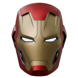 VEK3D / Walsh3D Motorized Iron-Man Mark 45 Helmet