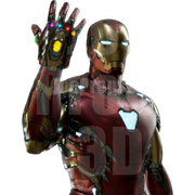 3D Printable Infinity Gauntlet STL File - JP3D