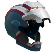 Motorized Iron Patriot MK1 Helmet 3D Model