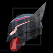 Wolf Berserk 2099 Helmet - MR Game 3D Model