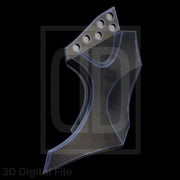 Wolf Berserk 2099 Helmet - MR Game 3D Model