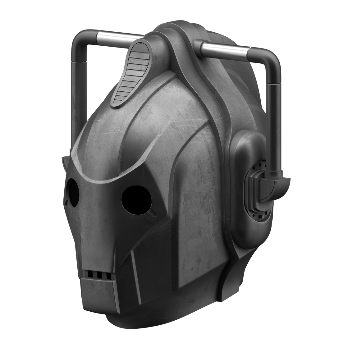 Cyberman Helmet Doctor Who 3D Printable Model – Wireframe