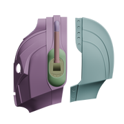 Cyberman Helmet Doctor Who 3D Printable Model