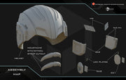 Man at arms helmet - MOTU