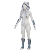 Alien Head Tails & Armor Set 3D Model