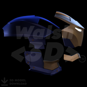 Mark 38 Igor Helmet 3D Print Model