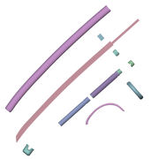 Gryphon - Shanks Saber - 3D File