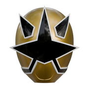 Gold Samurai Ranger Helmet 3D Model