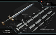 Xena Warrior princess weapons pack