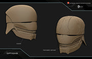 The Stranger Qimir Helmet 3D Print Model