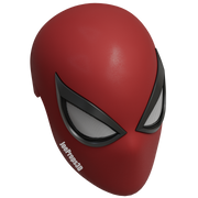 3D Printable Marvel's Spider-Man 2 PS5 Advanced Suit 2.0 Faceshell STL File - JP3D