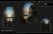 Space knight helmet
