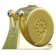 Golden Den Den Mushi (Transponder Snail) - 3D File