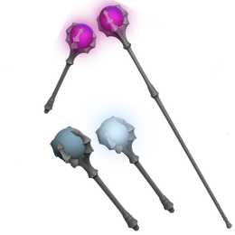 Evil-Lyn’s Scepter & Staff