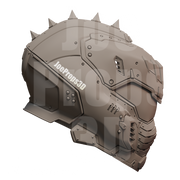 3D Printable Dark Slayer Helmet STL File - JP3D