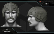 Man at arms helmet - MOTU