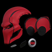 Red Hood Dark Legion Helmet 3D Model