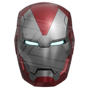 Iron Patriot Helmet 3D Model