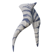 Alien Head Tails & Armor Set 3D Model