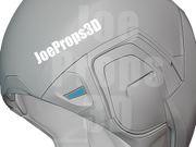 3D Printable Mark 85 Helmet STL File - JP3D