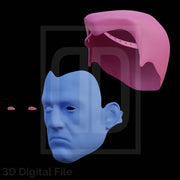 Colossal Metal Mask 3D Model