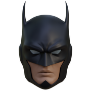 Batman DCMAU Cowl 3D Model