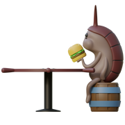 Spongebob Cockroach Eating 3D File