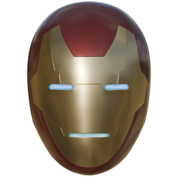 Iron Man Armored Adventures Helmet 3D model