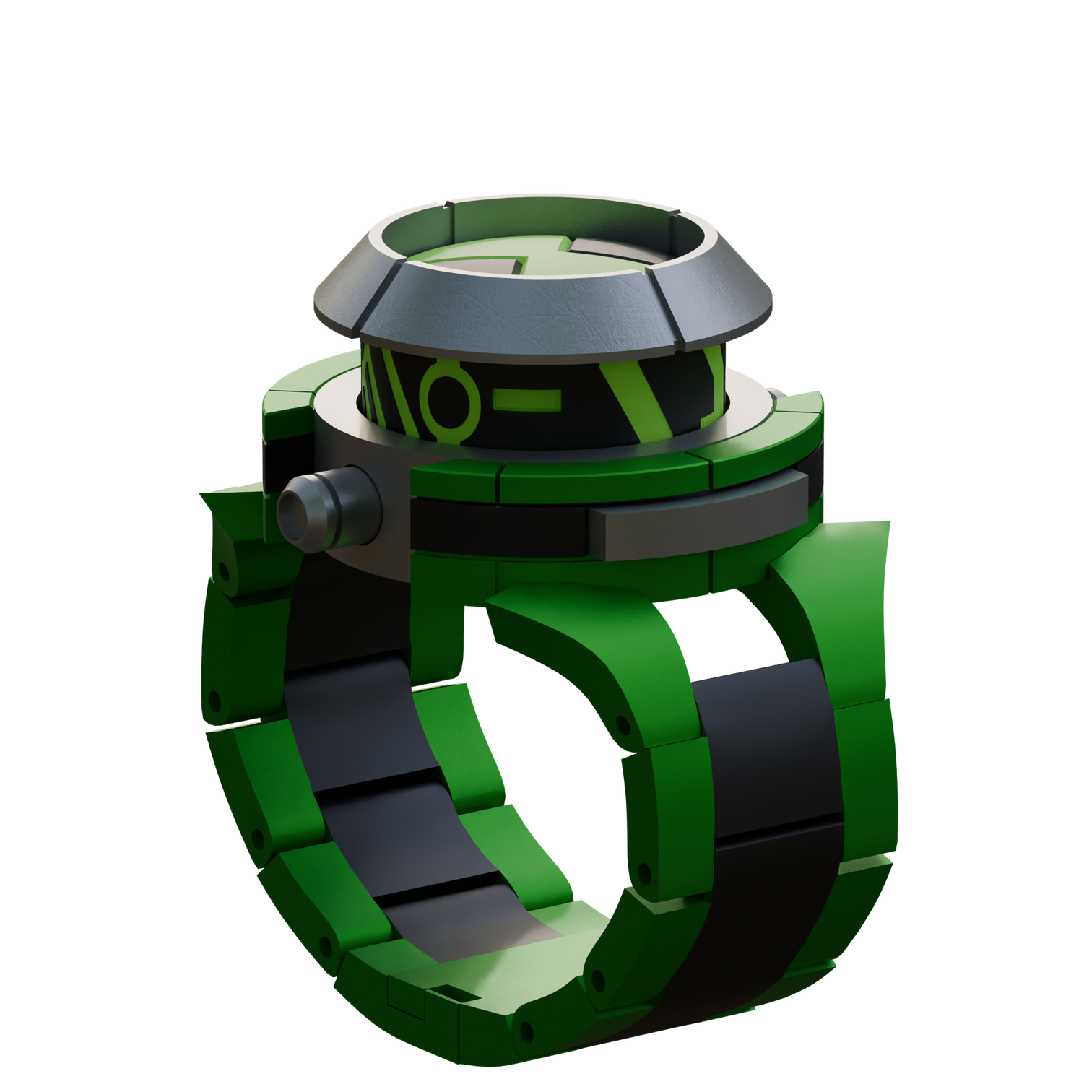 Ben 10 Alien Force Omnitrix Pop Up 3D Printable File – Wireframe