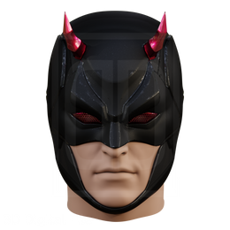 Devil Lawyer Shadow Mask 3D Model