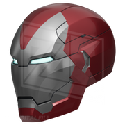 Iron Patriot Helmet 3D Model