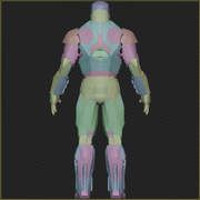 Motorized Mark 40 Shotgun Full Suit [3D Print Model]