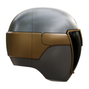 Titanium Ranger Helmet 3D Model