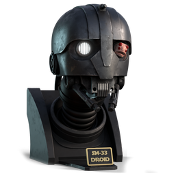 SM33 droid bust