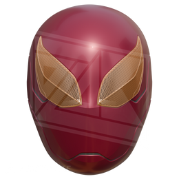 Iron Spider Hero Helmet 3D Model