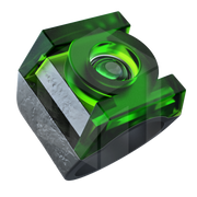 Green space warrior ring