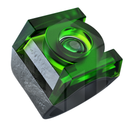 Green space warrior ring