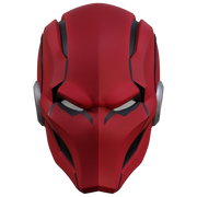 Red Hood Dark Legion Helmet 3D Model