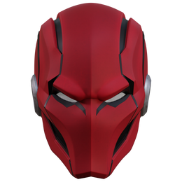 Red Hood Dark Legion Helmet 3D Model
