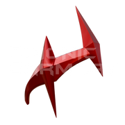 Red Wanda Headpiece 3D Model