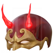 Devil Lawyer Flames Mask - MR Game 3D Model